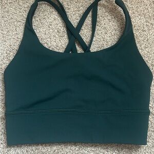 LULULEMON Dark Green Sports Bra
